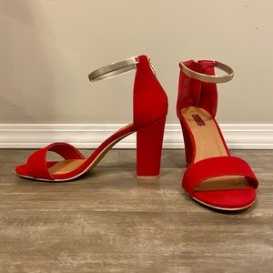 Ardene Party 2018 Collection Red Heels